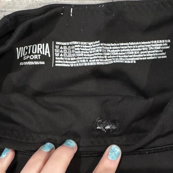Victoria Secret Sport Black High-Waisted Leggings - Picture 3 of 4